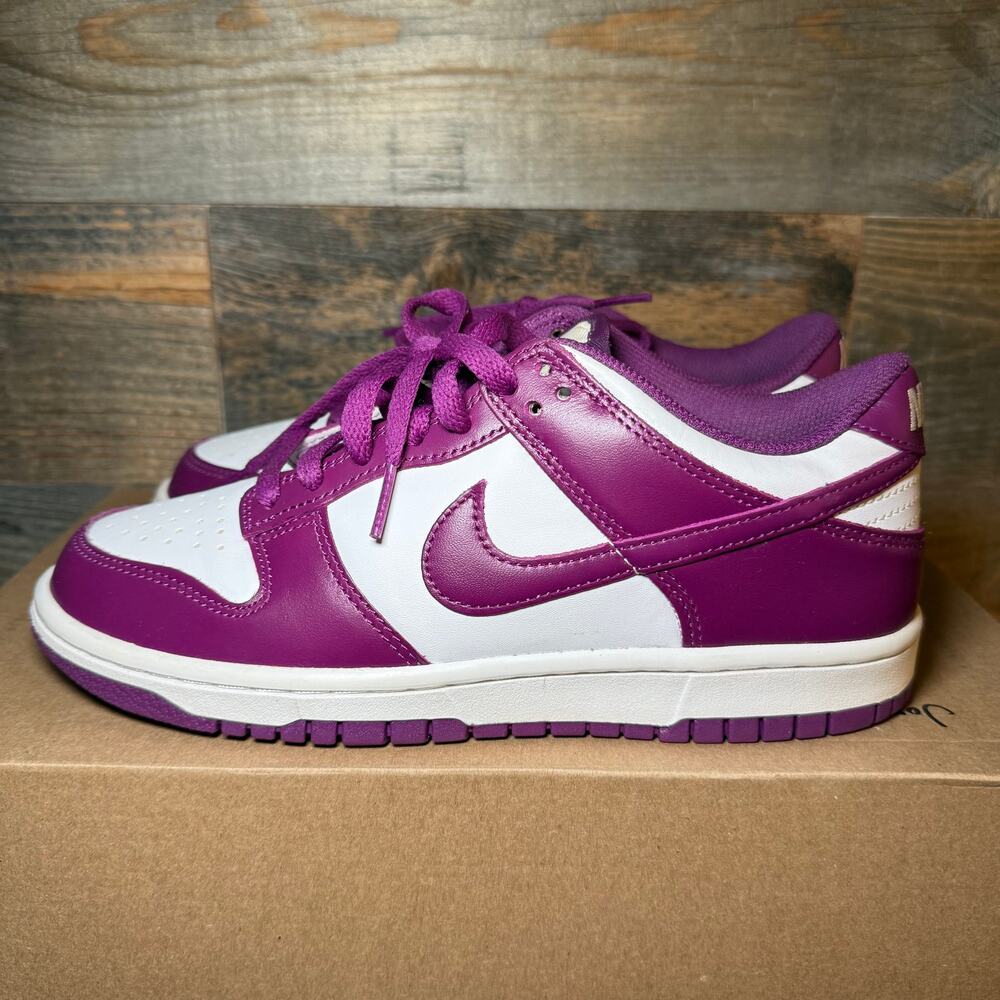 Nike Dunk Low Viotech White Sneakers - Women's 8